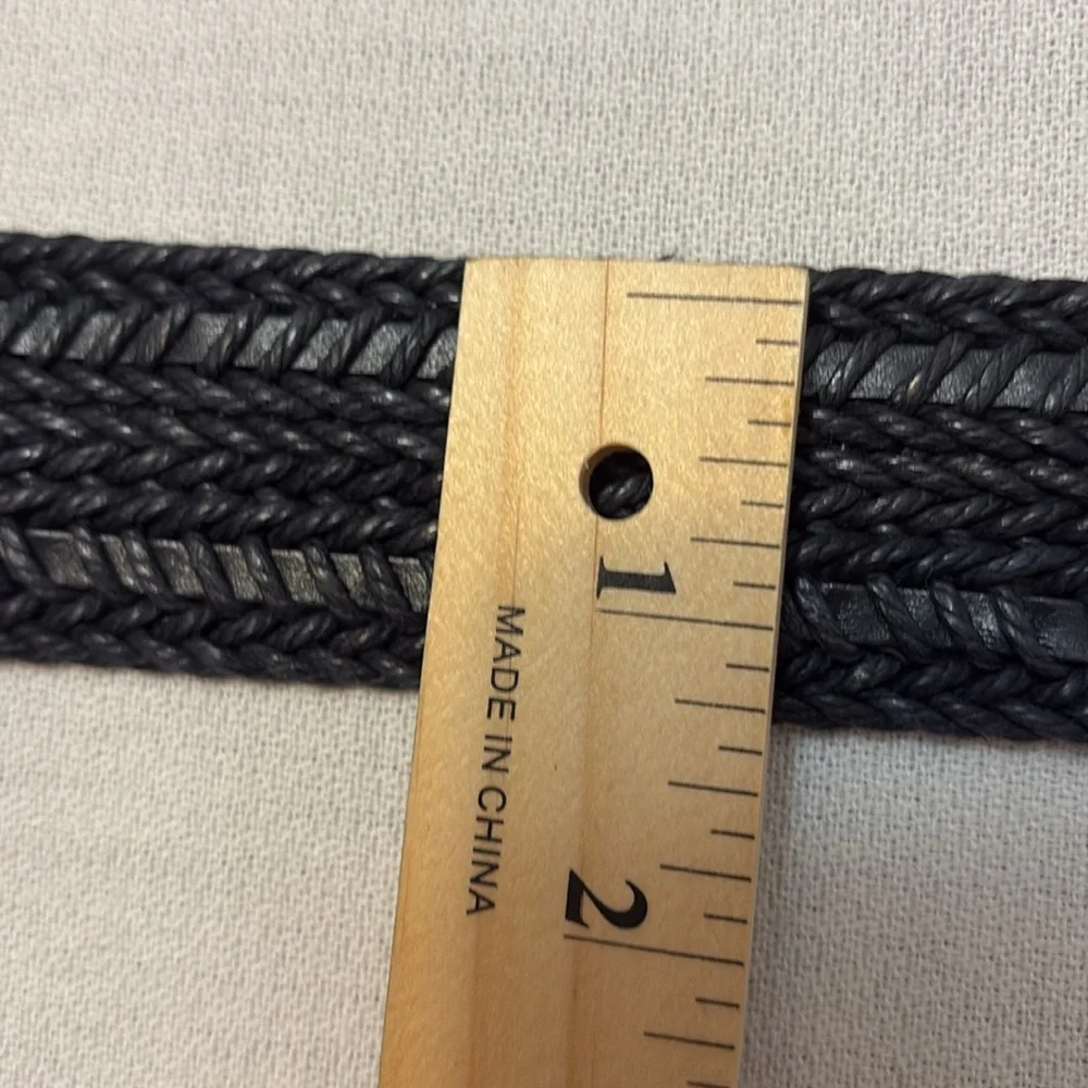 Navy Braided Women’s Belt- New - Size S/M